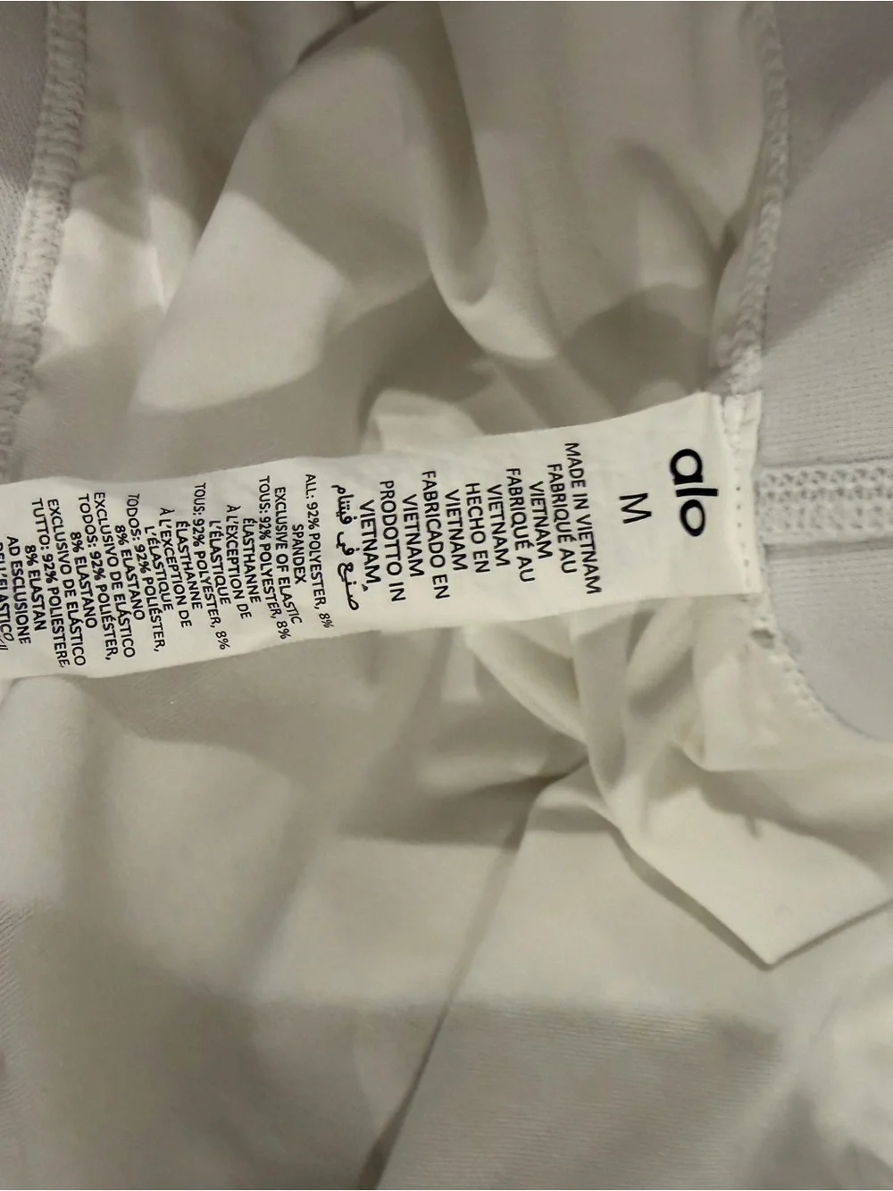 Alo Yoga Womens Aces White Pleated Tennis Skirt